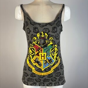 Wizarding World Harry Potter Hogwarts Crest Tank Top - Women's Small ❤️